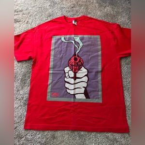 Crooks & Castles Red XL t-shirt